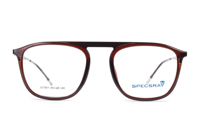 Square Full Rim Eyeglasses For Men