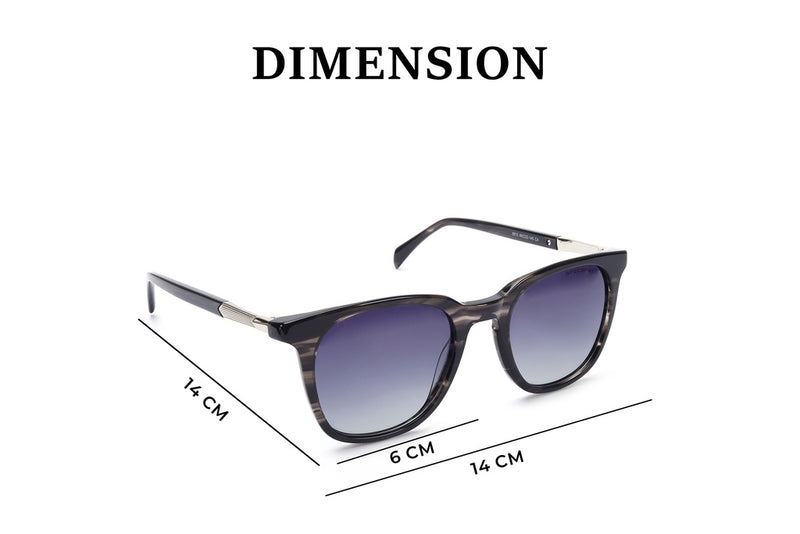 Square Full Rim Sunglasses For Men And Women