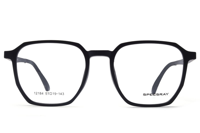 Geometric Full Rim Eyeglasses For Unisex