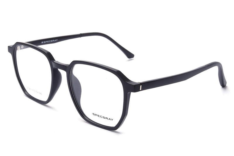 Geometric Full Rim Eyeglasses For Unisex