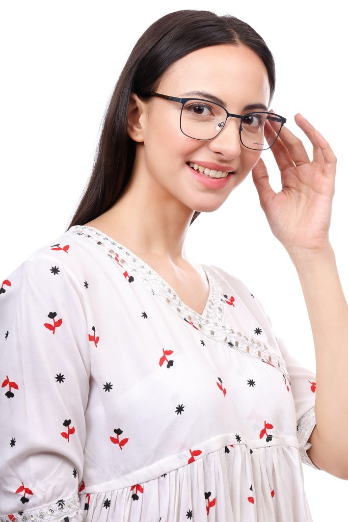 Square Full Rim Eyeglasses For Men