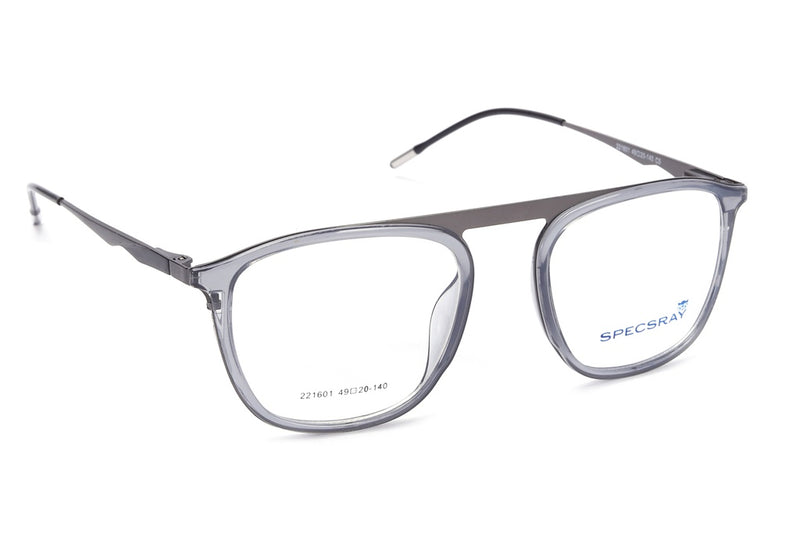 Square Full Rim Eyeglasses For Men