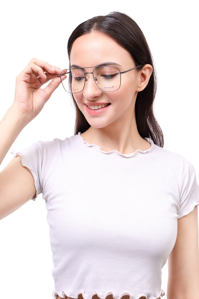 Square Full Rim Eyeglasses For Men