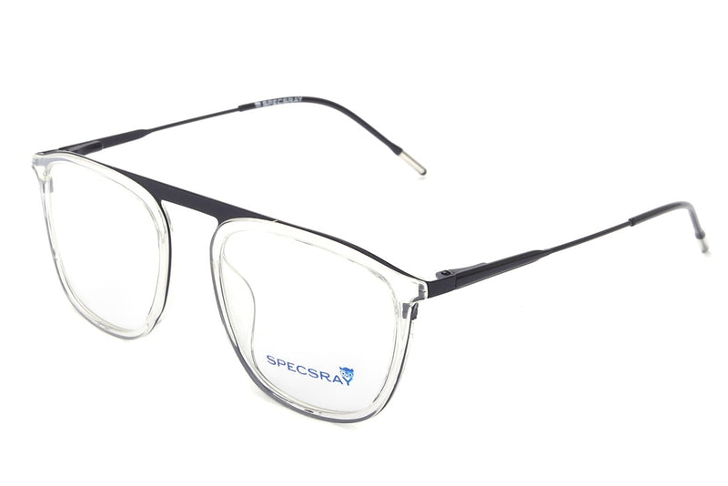 Square Full Rim Eyeglasses For Men