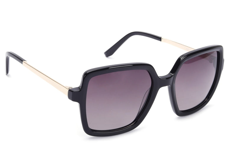 Geometric Full Rim Sunglasses For Women