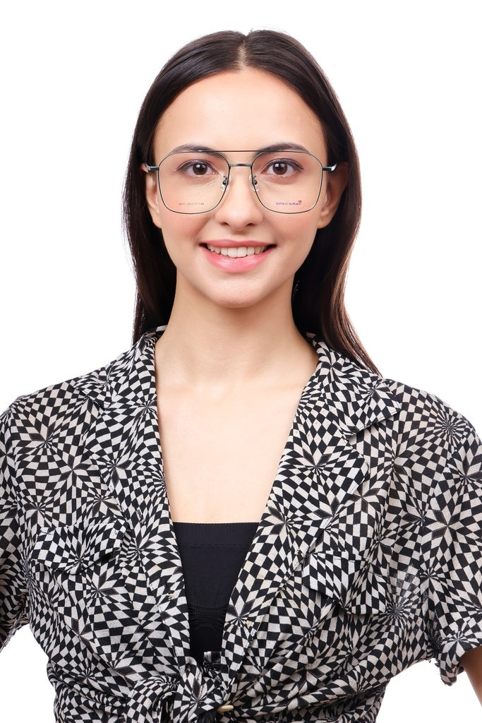 Square Full Rim Eyeglasses For Men