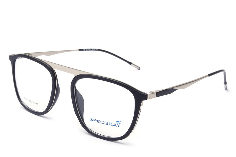 Square Full Rim Eyeglasses For Men