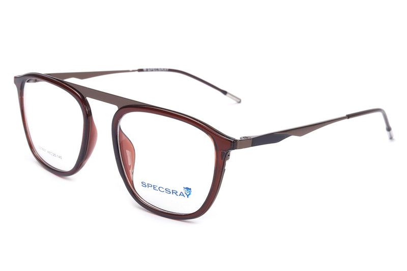 Square Full Rim Eyeglasses For Men