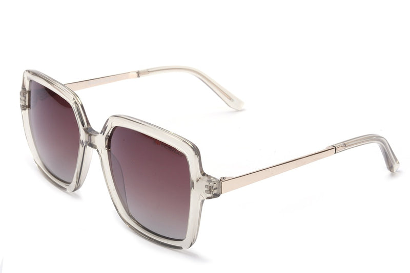 Geometric Full Rim Sunglasses For Women