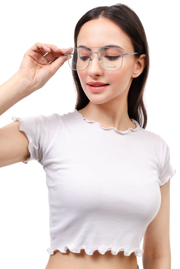 Square Full Rim Eyeglasses For Men