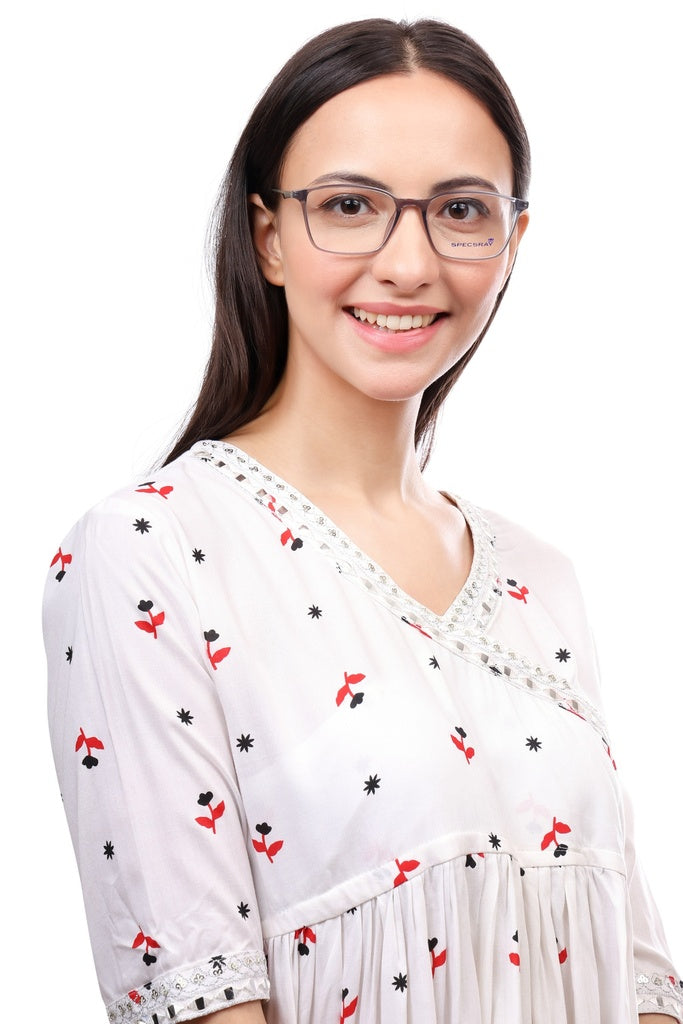 Square Full Rim Eyeglasses For Men