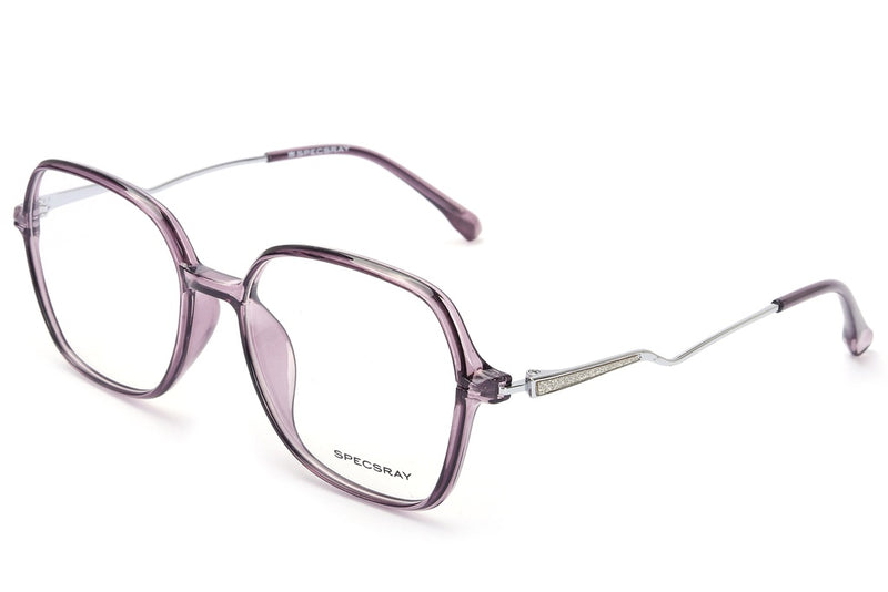 Geometric Full Rim Eyeglasses For Women