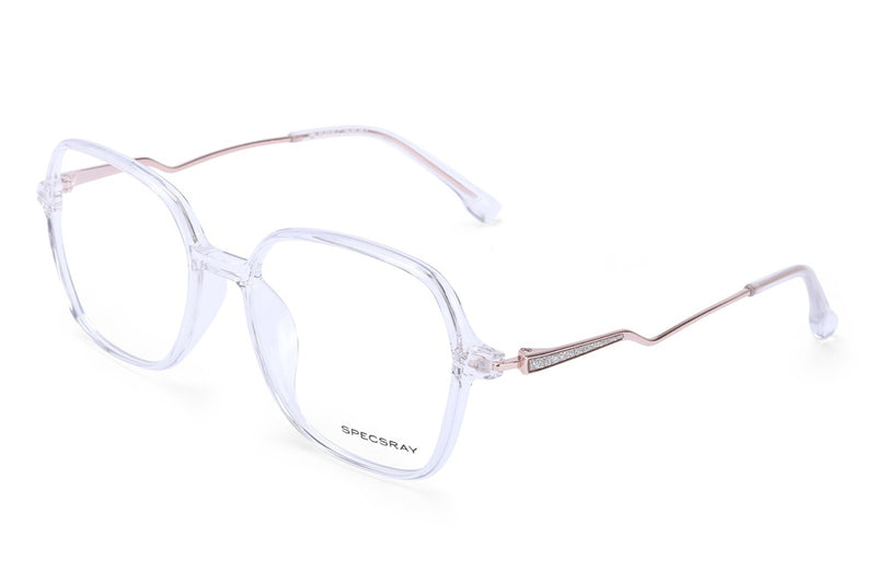 Geometric Full Rim Eyeglasses For Women
