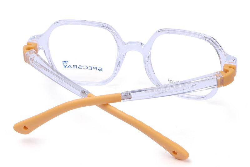 Geometric Full Rim Eyeglasses For Kids