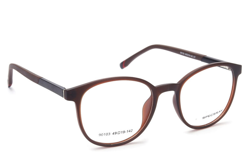 Round Full Rim Eyeglasses For Men And Women