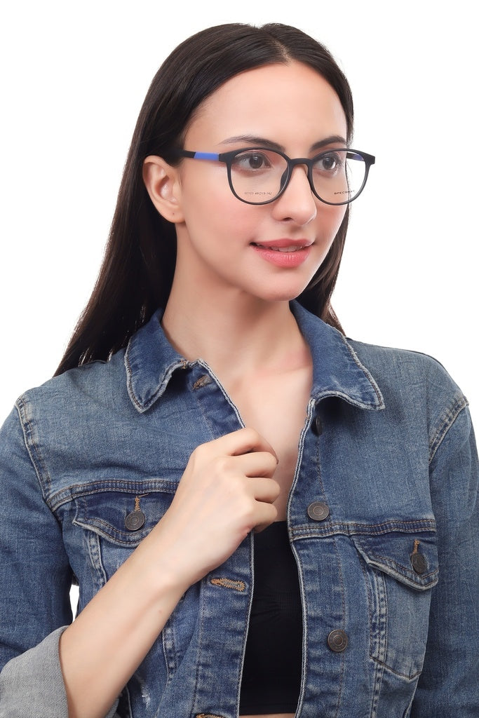 Round Full Rim Eyeglasses For Men And Women