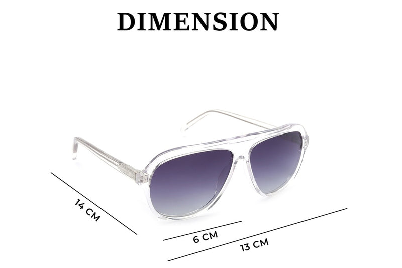 Aviator Full Rim Sunglasses For Men