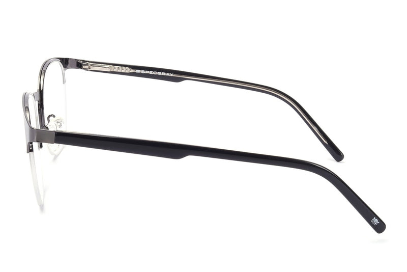 Round Half Rim Eyeglasses For Men And Women
