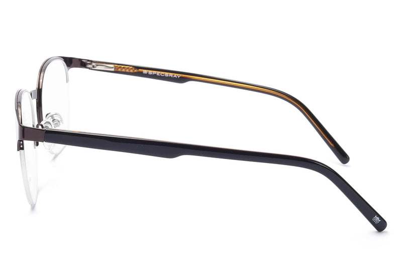 Round Half Rim Eyeglasses For Men And Women