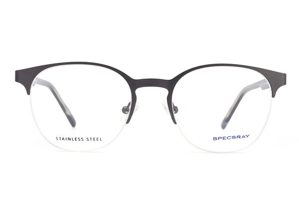 Round Half Rim Eyeglasses For Men And Women