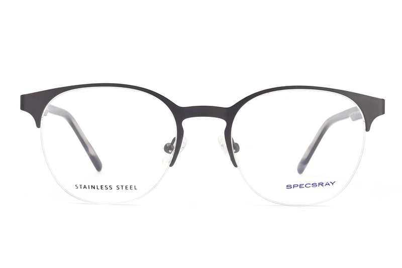 Round Half Rim Eyeglasses For Men And Women