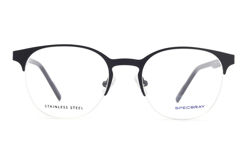 Round Half Rim Eyeglasses For Men And Women