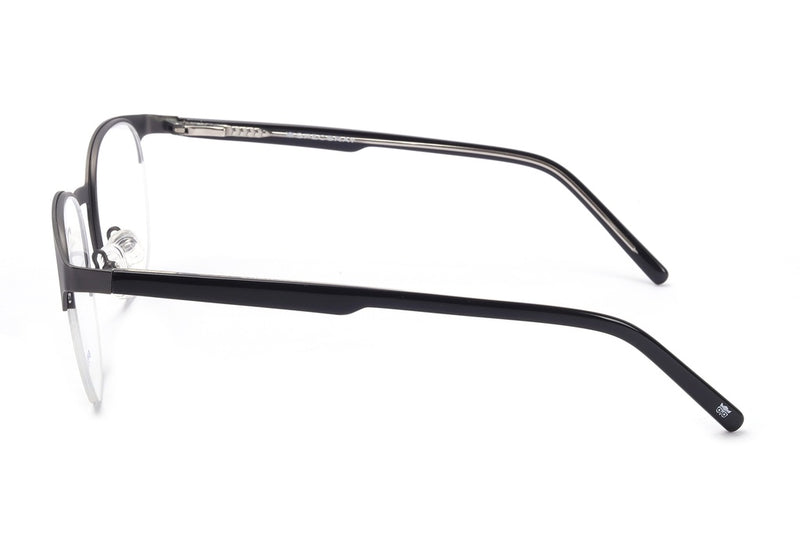 Round Half Rim Eyeglasses For Men And Women