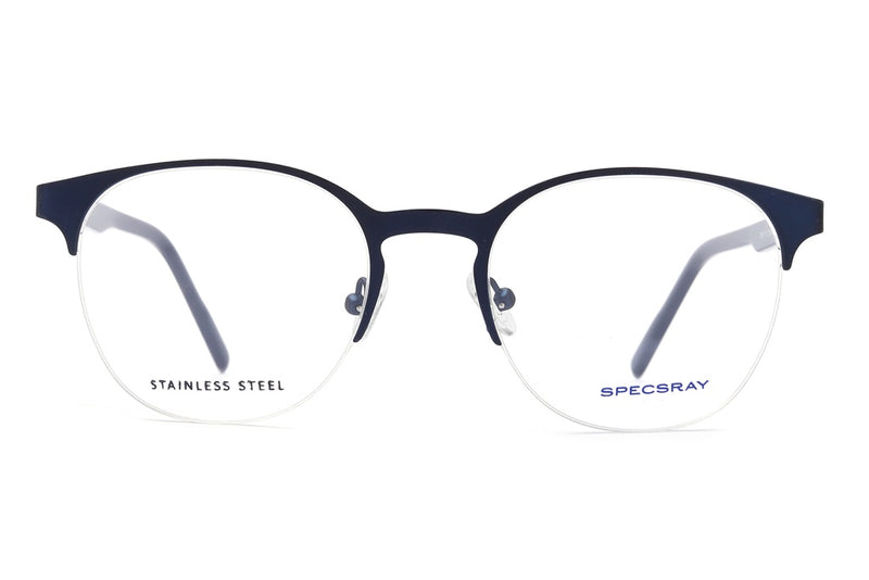 Round Half Rim Eyeglasses For Men And Women