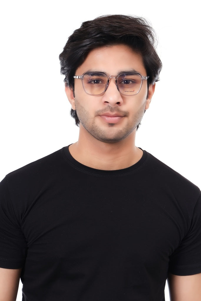 Geometric Full Rim Computer glasses For Men And Women