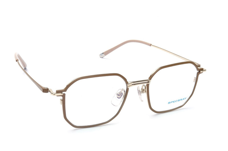 Geometric Full Rim Eyeglasses For Men And Women