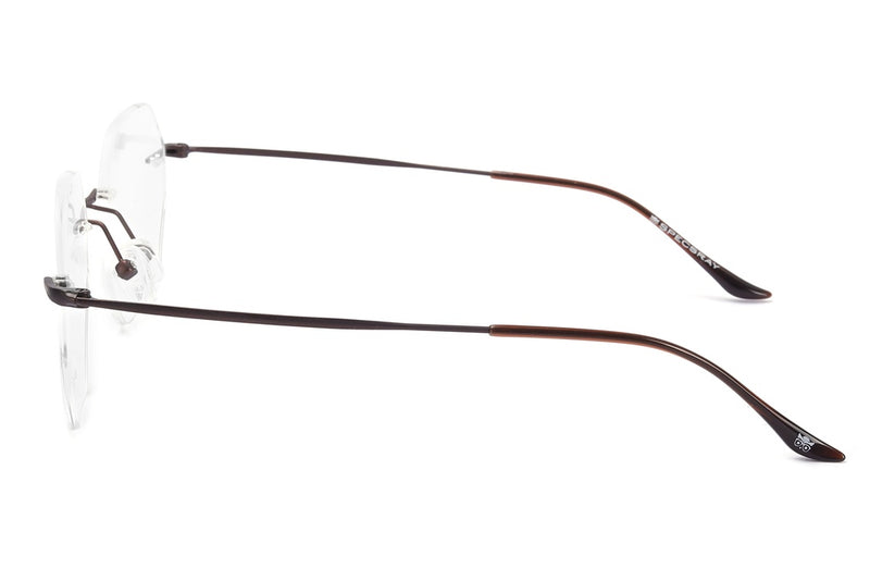 Geometric Rim Less Eyeglasses For Men And Women