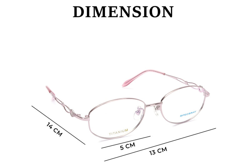 Cateye Full Rim Eyeglasses For Female