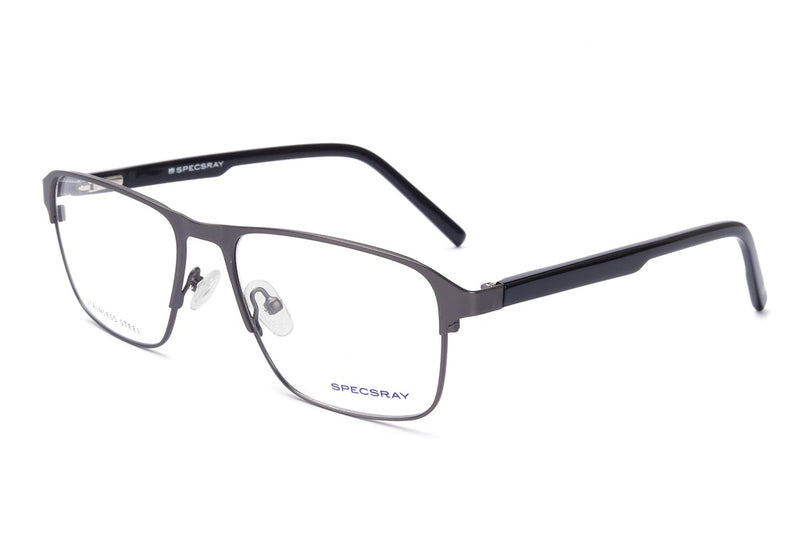 Rectangle Full Rim Eyeglasses For Men