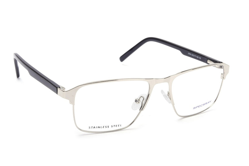 Rectangle Full Rim Eyeglasses For Men