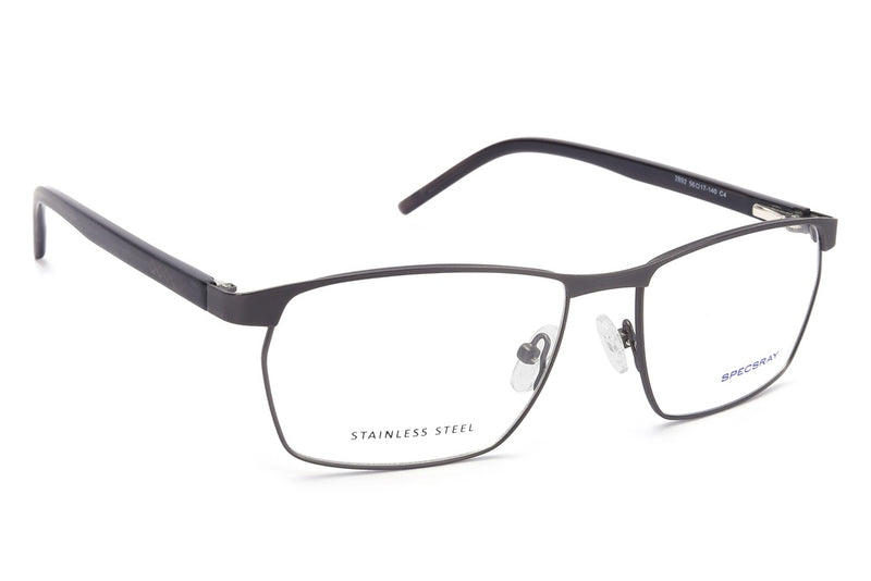 Rectangle Full Rim Eyeglasses For Men
