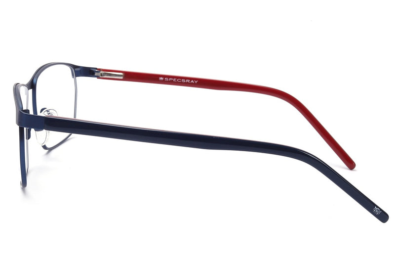 Rectangle Full Rim Eyeglasses For Men