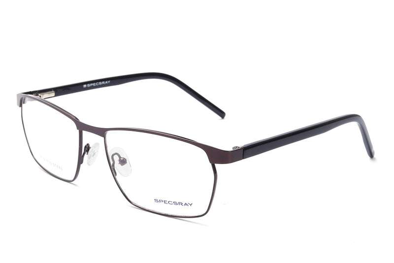 Rectangle Full Rim Eyeglasses For Men