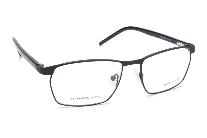 Rectangle Full Rim Eyeglasses For Men