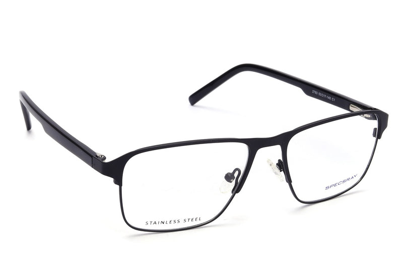 Rectangle Full Rim Eyeglasses For Men