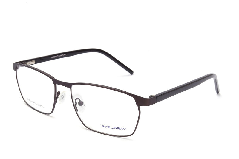 Rectangle Full Rim Eyeglasses For Men