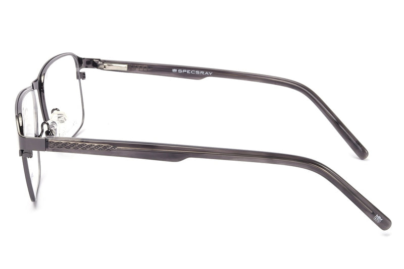 Rectangle Full Rim Eyeglasses For Men