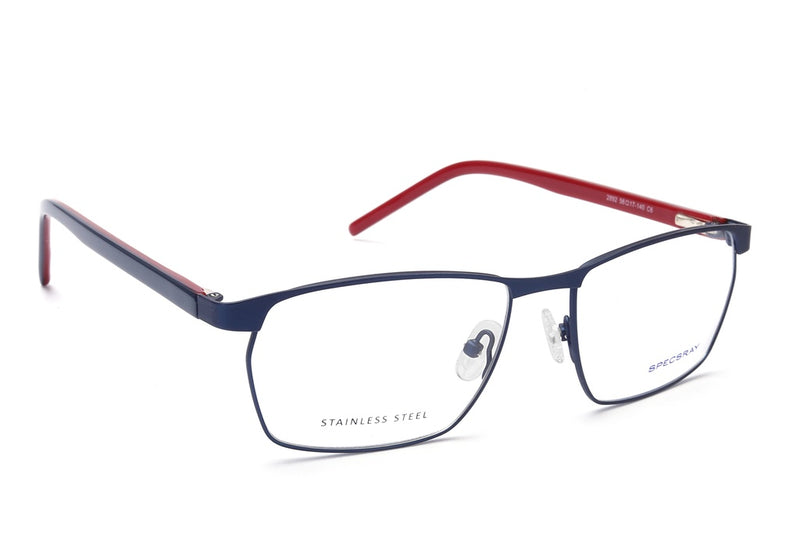 Rectangle Full Rim Eyeglasses For Men