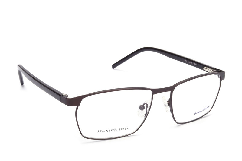 Rectangle Full Rim Eyeglasses For Men
