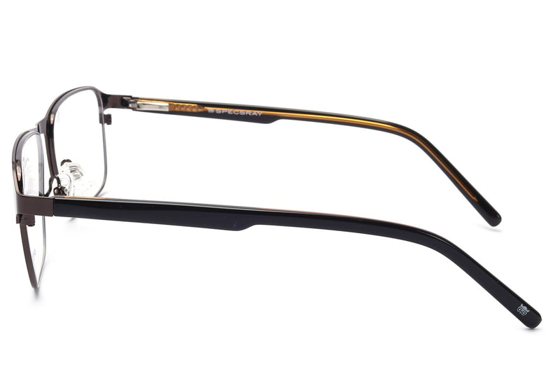 Rectangle Full Rim Eyeglasses For Men