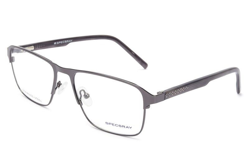 Rectangle Full Rim Eyeglasses For Men
