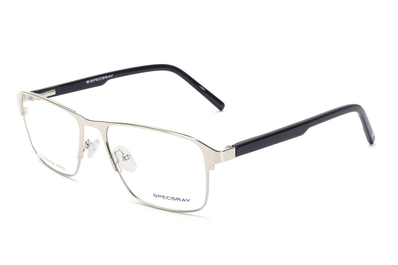 Rectangle Full Rim Eyeglasses For Men