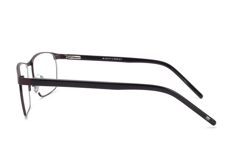 Rectangle Full Rim Eyeglasses For Men