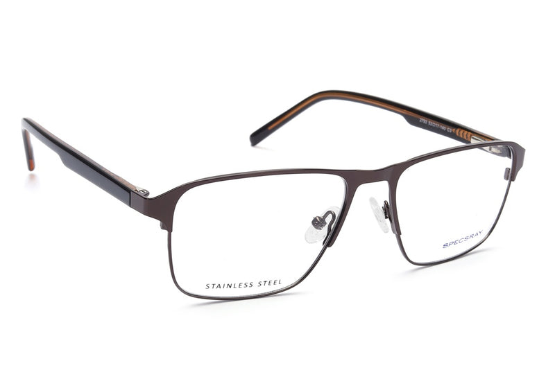 Rectangle Full Rim Eyeglasses For Men