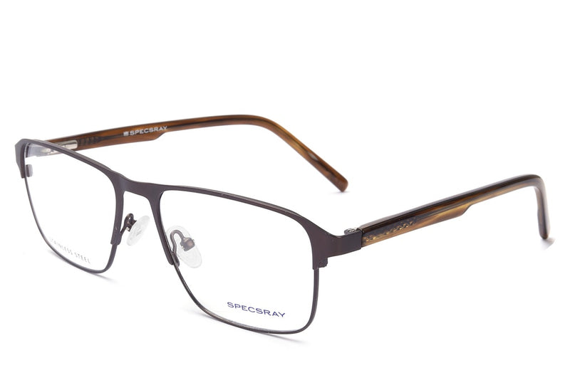 Rectangle Full Rim Eyeglasses For Men