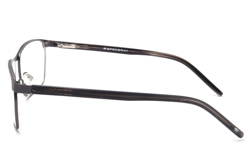 Rectangle Full Rim Eyeglasses For Men